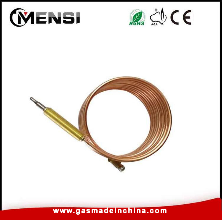 Copper thermocouple for gas stove